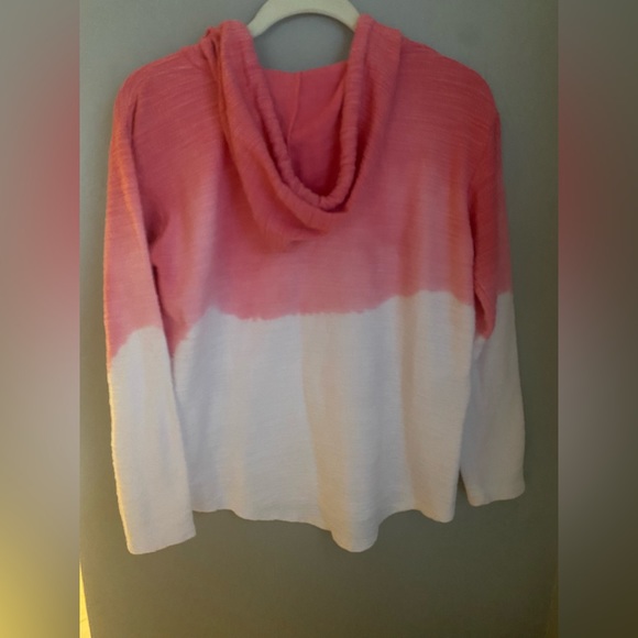 Southern Spirit pink ombré hooded San Diego sweatshirt S - Picture 3 of 7